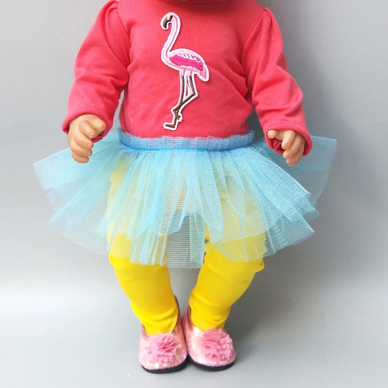 Одежда для куклы 43 см ухода за ребенком мам Baby Doll кружевное платье базовые