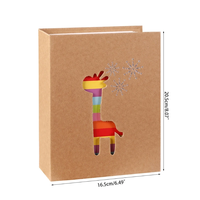 Display Photo Album Holds 200 Pictures Great Art Book with Slip-in Pockets
Display Photo Album Holds 200 Pictures Great Art Book with Slip-in Pockets