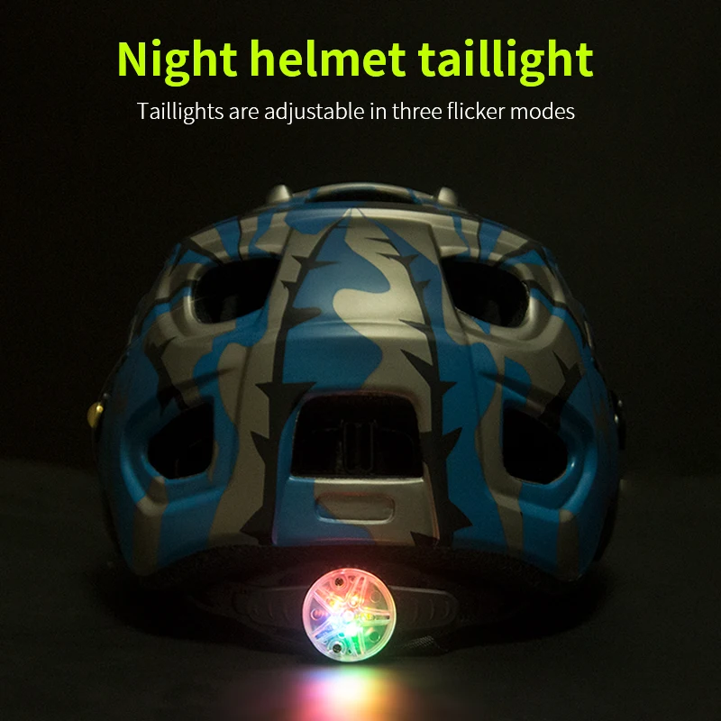 MTB Bicycle Helmet Camouflage Helmet Mountain Road Bike Riding Helmet With Tail Light DH AM casco ciclismo bicicleta
MTB Bicycle Helmet Camouflage Helmet Mountain Road Bike Riding Helmet With Tail Light DH AM casco ciclismo bicicleta