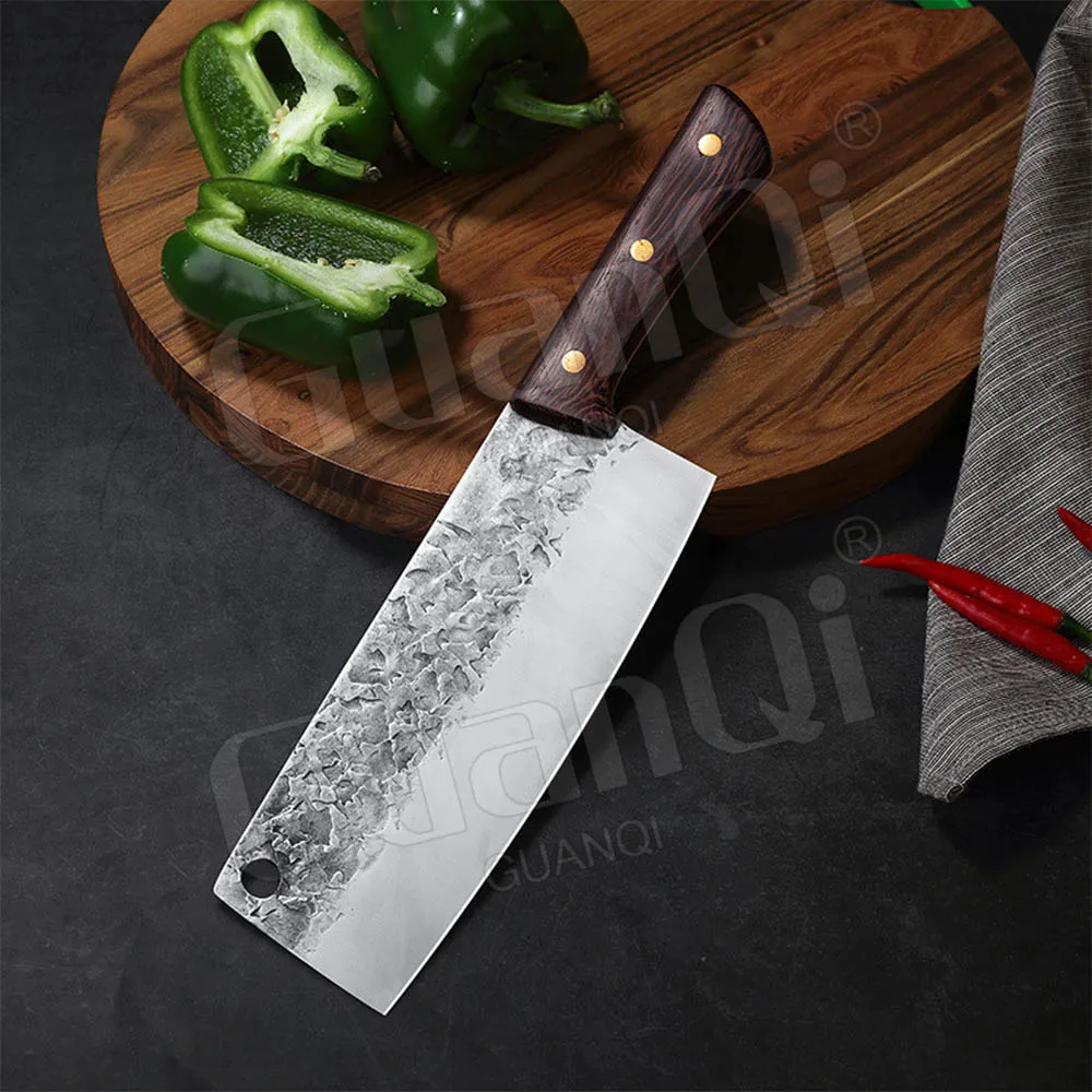 Stainless Steel Knife Professional Kitchen Meat Vege Slicing Chopping Knife Handmade Forged Kitchen Knife Sharp Cleaver Knives
Stainless Steel Knife Professional Kitchen Meat Vege Slicing Chopping Knife Handmade Forged Kitchen Knife Sharp Cleaver Knives
