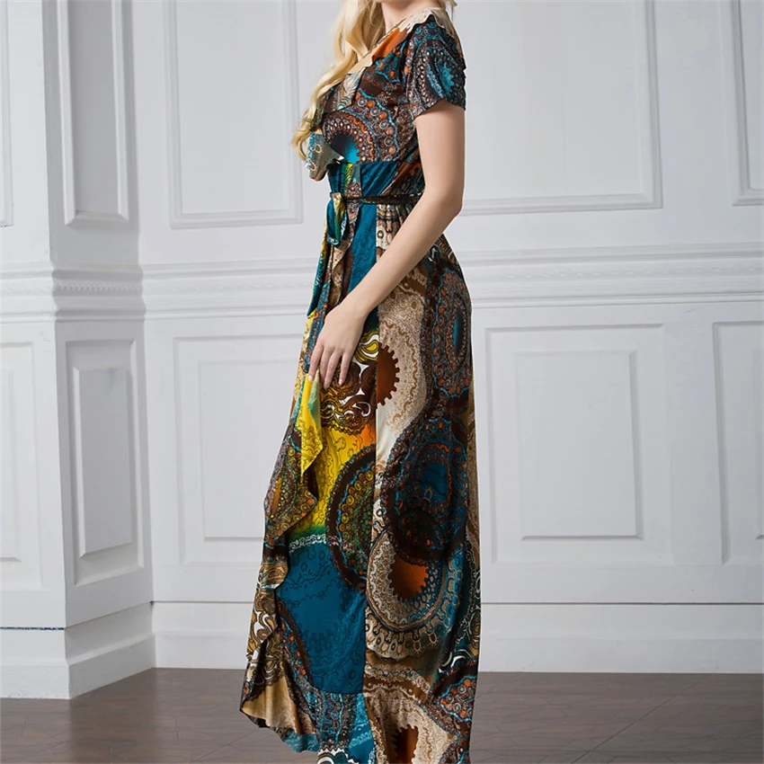 2020 Summer Abaya Dubai Dress for Women Muslim Fashion Saudi Arabia Short Sleeve Print Eid Islamic Clothing Maxi Kaftan L-7XL
2020 Summer Abaya Dubai Dress for Women Muslim Fashion Saudi Arabia Short Sleeve Print Eid Islamic Clothing Maxi Kaftan L-7XL