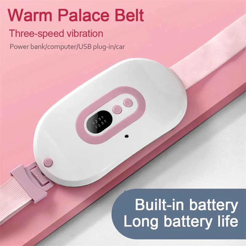 Warm Palace Belt Electric Heating Uterus Acupoints Vibrating Massage Relieve Menstrual Pain Massage the Waist Abdomen
Warm Palace Belt Electric Heating Uterus Acupoints Vibrating Massage Relieve Menstrual Pain Massage the Waist Abdomen