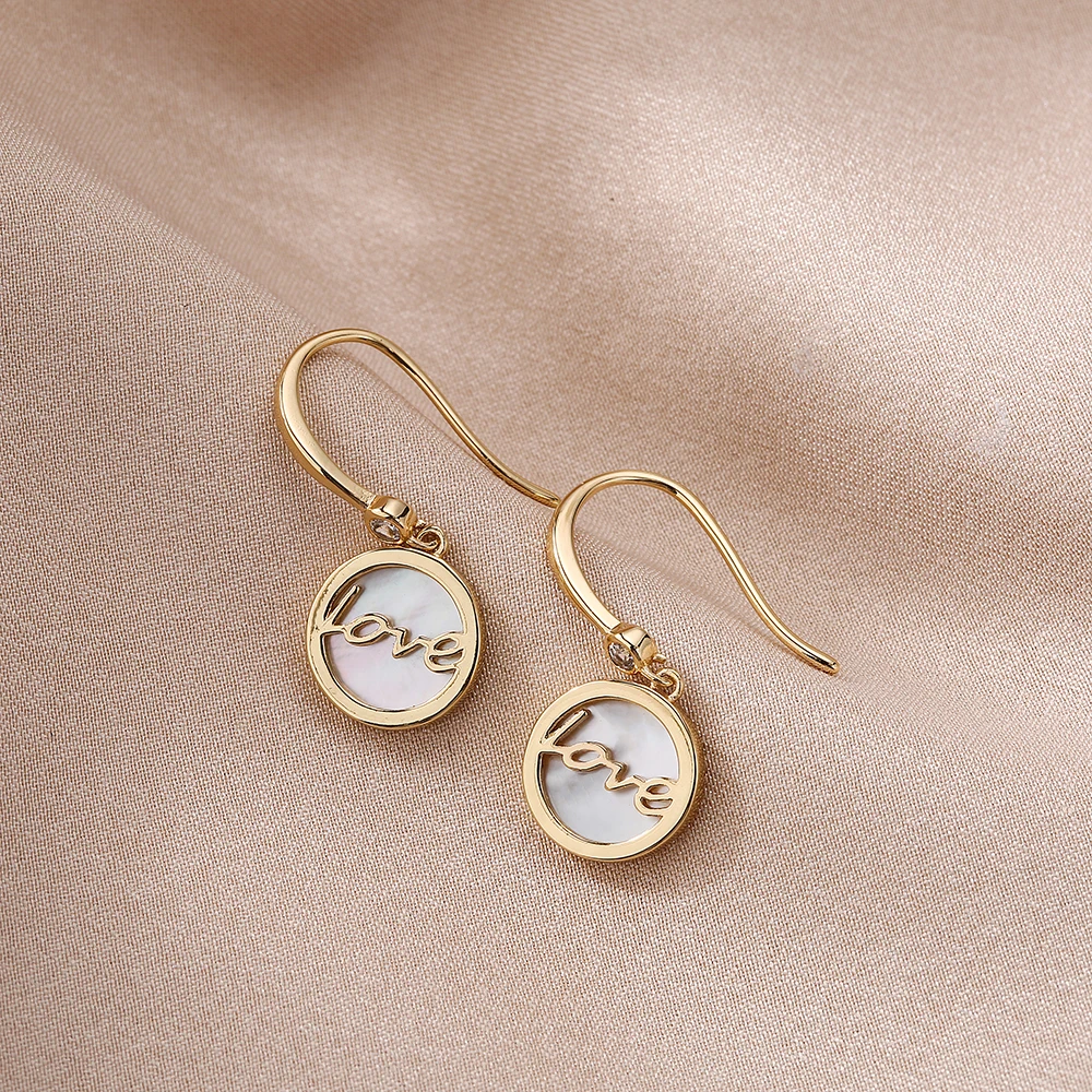 ASCONA Elegant Round Cowry Dangle Earrings Dazzling Zircon CZ Women Engagement Wedding Graceful Accessories Fashion Earrings
ASCONA Elegant Round Cowry Dangle Earrings Dazzling Zircon CZ Women Engagement Wedding Graceful Accessories Fashion Earrings