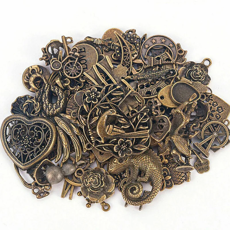 50g Mixed Tibetan silver Bronze Beads Charms Heart Flower Animals Pattern Metal Bead for Diy Pendants Craft Jewelry Making
50g Mixed Tibetan silver Bronze Beads Charms Heart Flower Animals Pattern Metal Bead for Diy Pendants Craft Jewelry Making