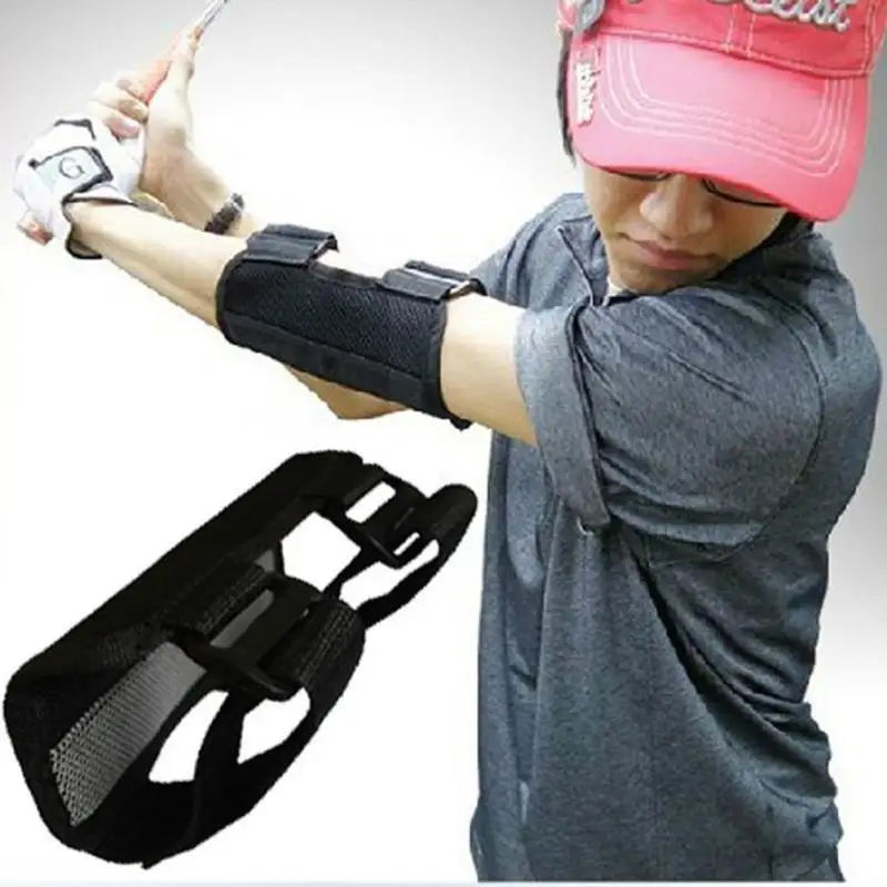 Nylon Black Golf Correction Belt Corrective Alert Arm Guard Durable Outdoor Sport Swing Practice Stick Practical Portable
Nylon Black Golf Correction Belt Corrective Alert Arm Guard Durable Outdoor Sport Swing Practice Stick Practical Portable