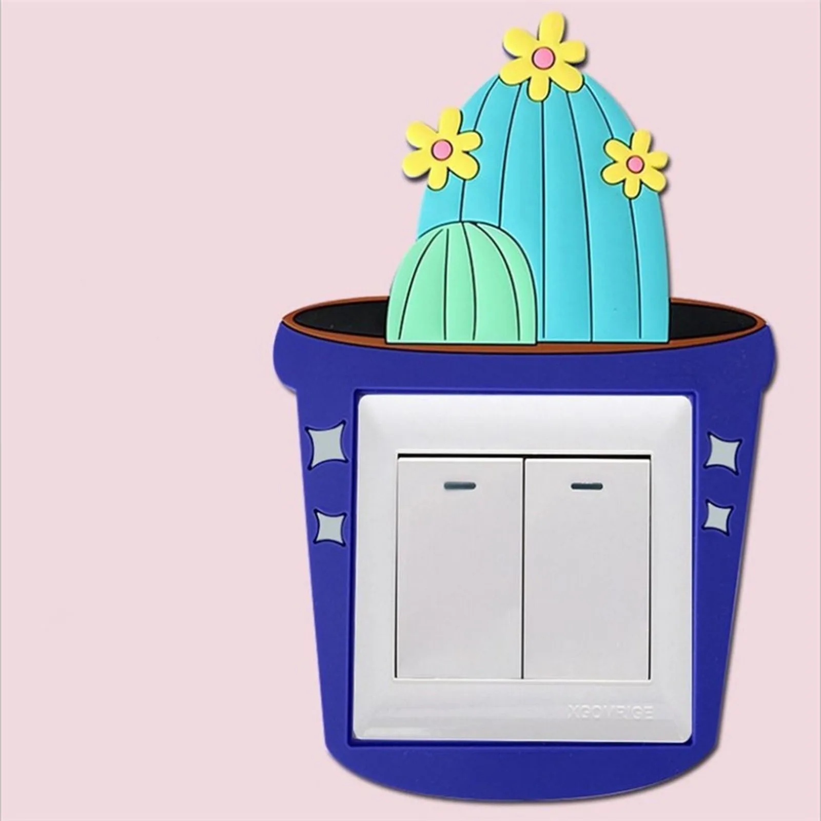 Hot Luminous Switch Paste Creative Cartoon Cactus Switch Cover Living Room Decorations Paste Wall Paste Socket Protection Covers
Hot Luminous Switch Paste Creative Cartoon Cactus Switch Cover Living Room Decorations Paste Wall Paste Socket Protection Covers