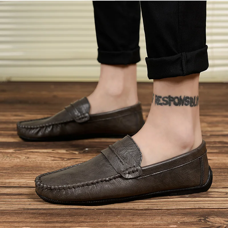 Summer Casual Shoes Mens Shoes Casual Loafers Men Leather Sapato Masculino Zapatos Informales De Hombre Cuero Breathable Sport
Summer Casual Shoes Mens Shoes Casual Loafers Men Leather Sapato Masculino Zapatos Informales De Hombre Cuero Breathable Sport
