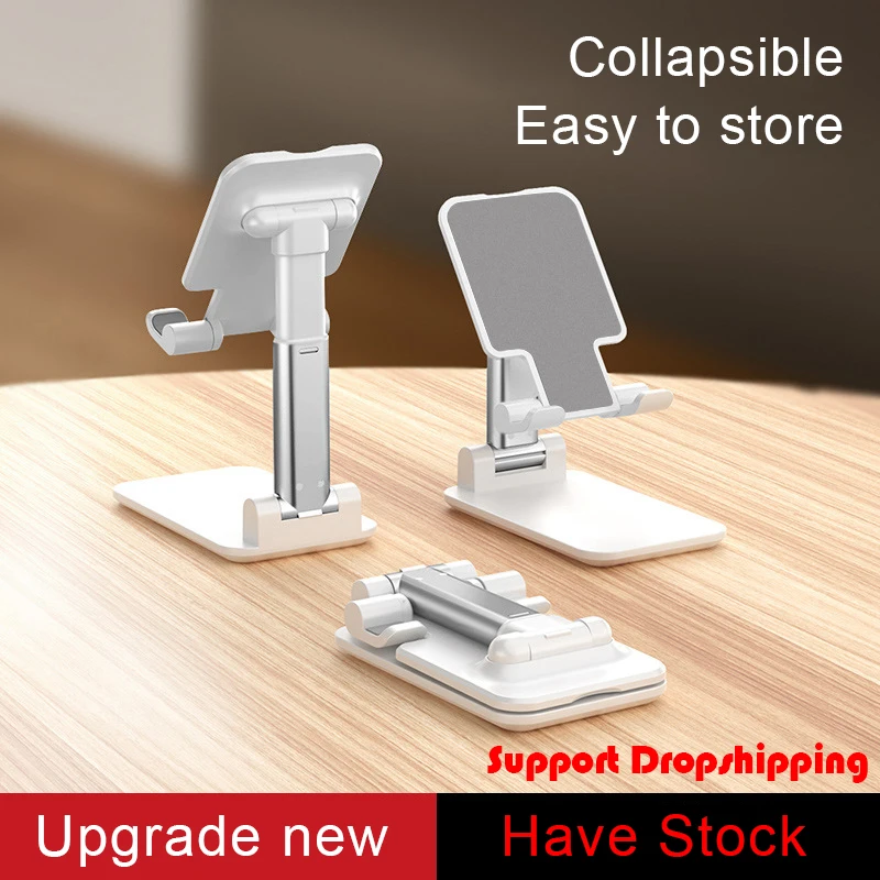 

Z57 Desktop Phone Stand Folding Universal Tablet Phone Holder Lazy Ipad Live Web Lesson Bracket Telescopic Metal Portable