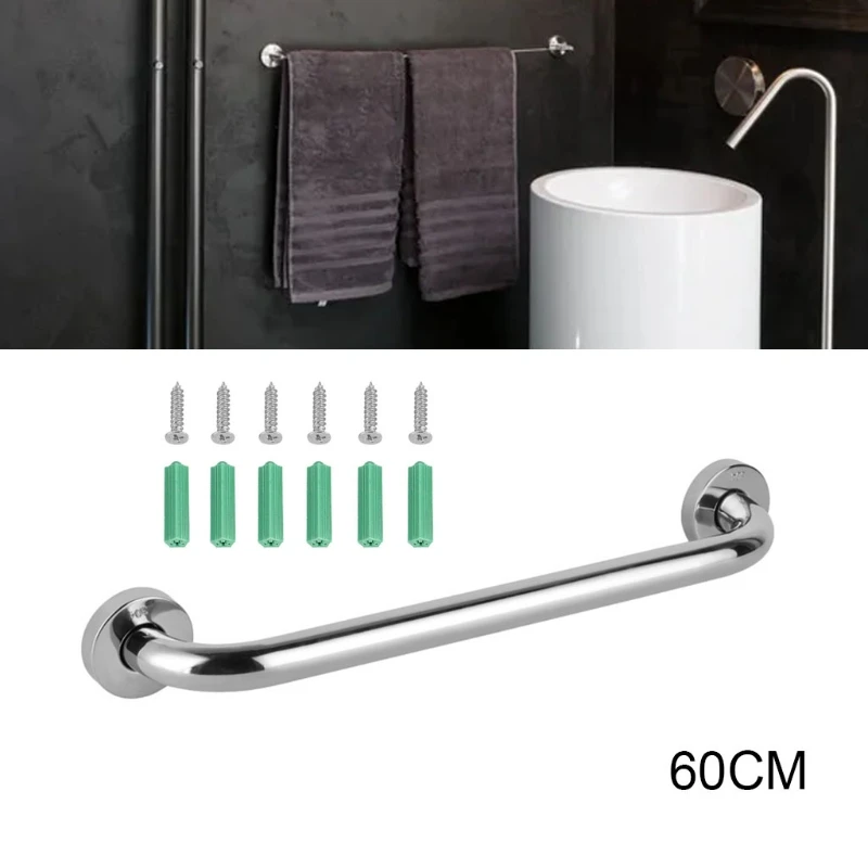 Bathroom Balanced Bar Safety Hand Rail Heavy Duty Grab Bars Stainless Steel Balance Assist Shower Handle for Elderly
Bathroom Balanced Bar Safety Hand Rail Heavy Duty Grab Bars Stainless Steel Balance Assist Shower Handle for Elderly