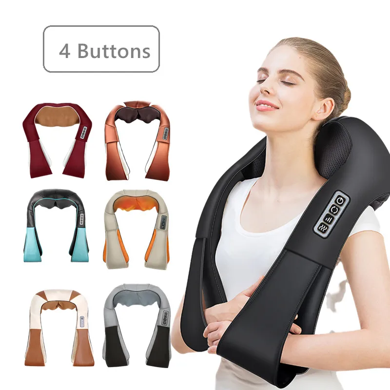 U Shape Electrical Massage Car/Home Vibromassage Massager Shiatsu Back Neck Shoulder Body Massager Infrared Heated Kneading Gift
U Shape Electrical Massage Car/Home Vibromassage Massager Shiatsu Back Neck Shoulder Body Massager Infrared Heated Kneading Gift