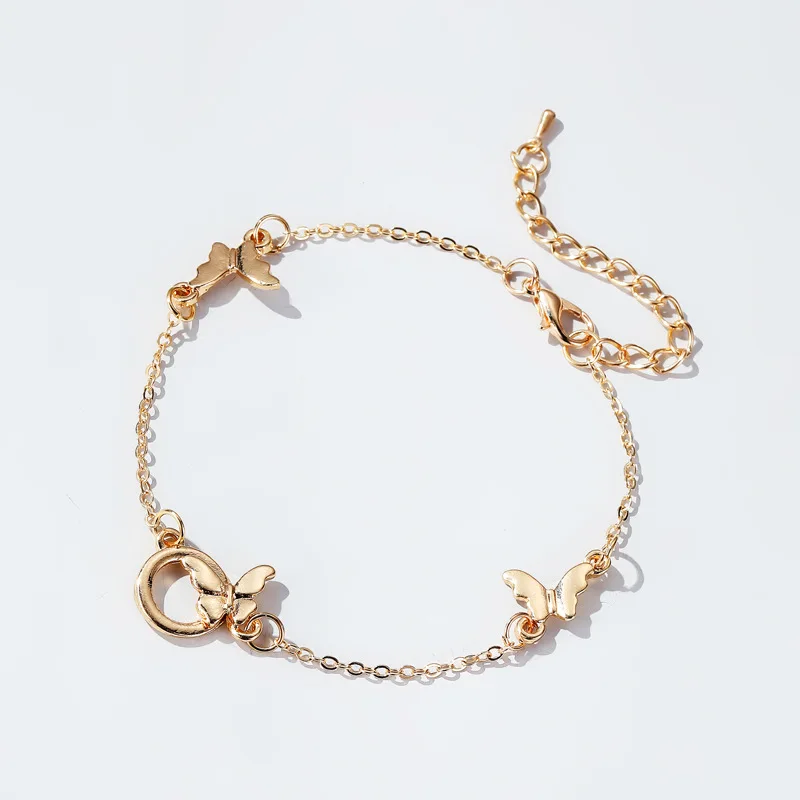 New Circle Butterfly Bracelets for Women Simple Metal Gold Silver Colour Bracelet Fashion Gift Jewelry
New Circle Butterfly Bracelets for Women Simple Metal Gold Silver Colour Bracelet Fashion Gift Jewelry
