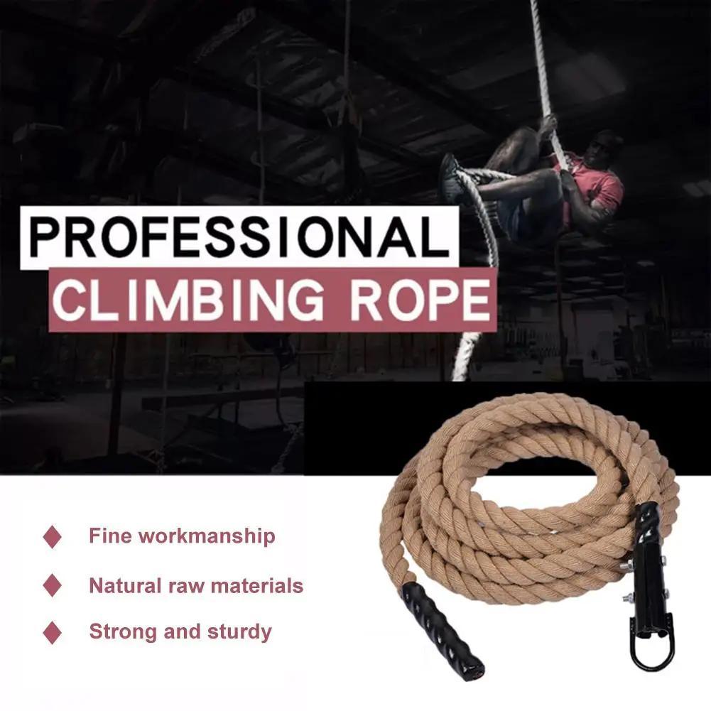 3m/4m/4.5m/6m/7m/7.5 m/9m/12m Durable Climbing Rope Training Fitness Grip Gym Fitness Muscle Strength Training Equipment
3m/4m/4.5m/6m/7m/7.5 m/9m/12m Durable Climbing Rope Training Fitness Grip Gym Fitness Muscle Strength Training Equipment