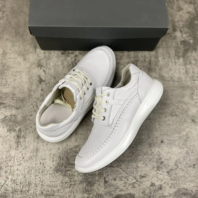 Cowhide Business Casual Men's Leather Shoes With Low-top Flat Shoes Official Website
Cowhide Business Casual Men's Leather Shoes With Low-top Flat Shoes Official Website