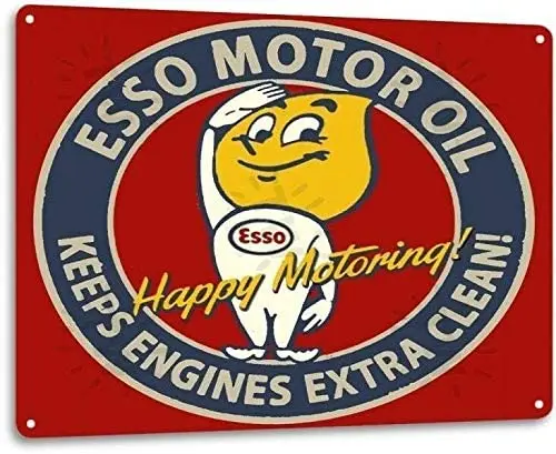 Esso Motor Oil Garage Motor Gas Station Auto Retro Wall Decor Metal Tin Sign 8x12in
Esso Motor Oil Garage Motor Gas Station Auto Retro Wall Decor Metal Tin Sign 8x12in