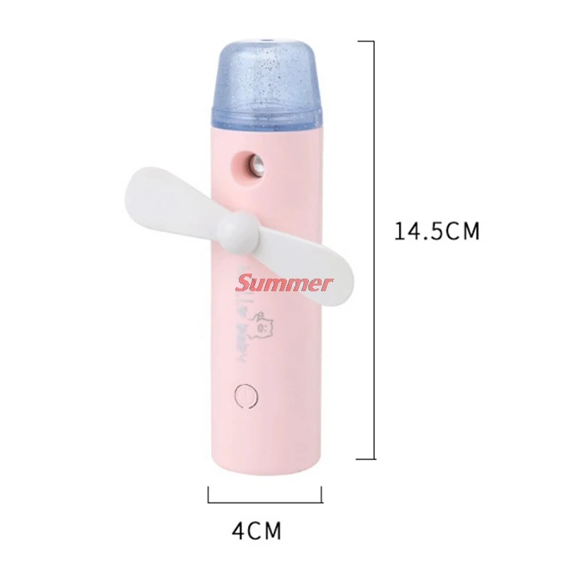 Hot 2 In 1 Portable Handhold Water Mist Fan Water Cooling cute Spray Desktop Fan 
Hot 2 In 1 Portable Handhold Water Mist Fan Water Cooling cute Spray Desktop Fan