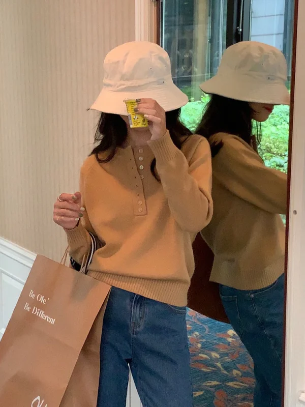 Свободный и ленивый стиль, пуловер с круглым вырезом и длинными рукавами, Женский Осенний Jum
Свободный и ленивый стиль, пуловер с круглым вырезом и длинными рукавами, Женский Осенний Jum