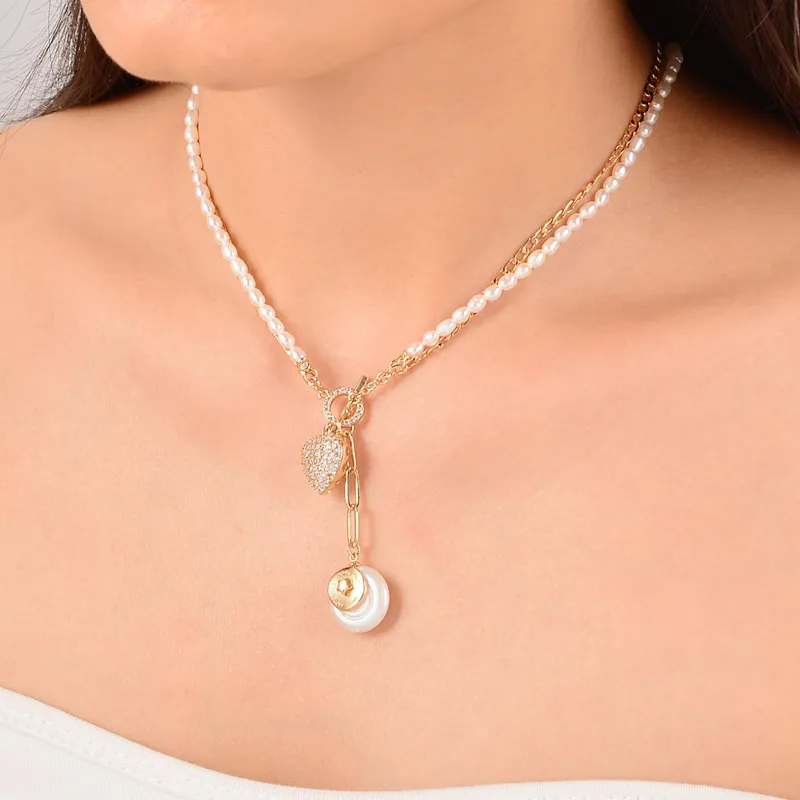 SlOksana Handmade 14K Gold Heart Type Irregular Baroque Trendy Fine Pendant Necklace Fashion Pearl Jewelry For Women Accessories
SlOksana Handmade 14K Gold Heart Type Irregular Baroque Trendy Fine Pendant Necklace Fashion Pearl Jewelry For Women Accessories