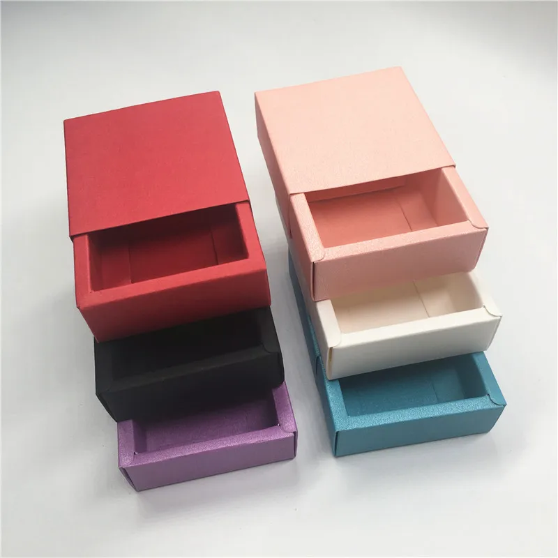 50pcs/Lot Colorful Kraft Paper Drawer Boxes For Wedding Gifts Essential Oil Packaging Push Pull Drawer Boxes Accept Customized
50pcs/Lot Colorful Kraft Paper Drawer Boxes For Wedding Gifts Essential Oil Packaging Push Pull Drawer Boxes Accept Customized