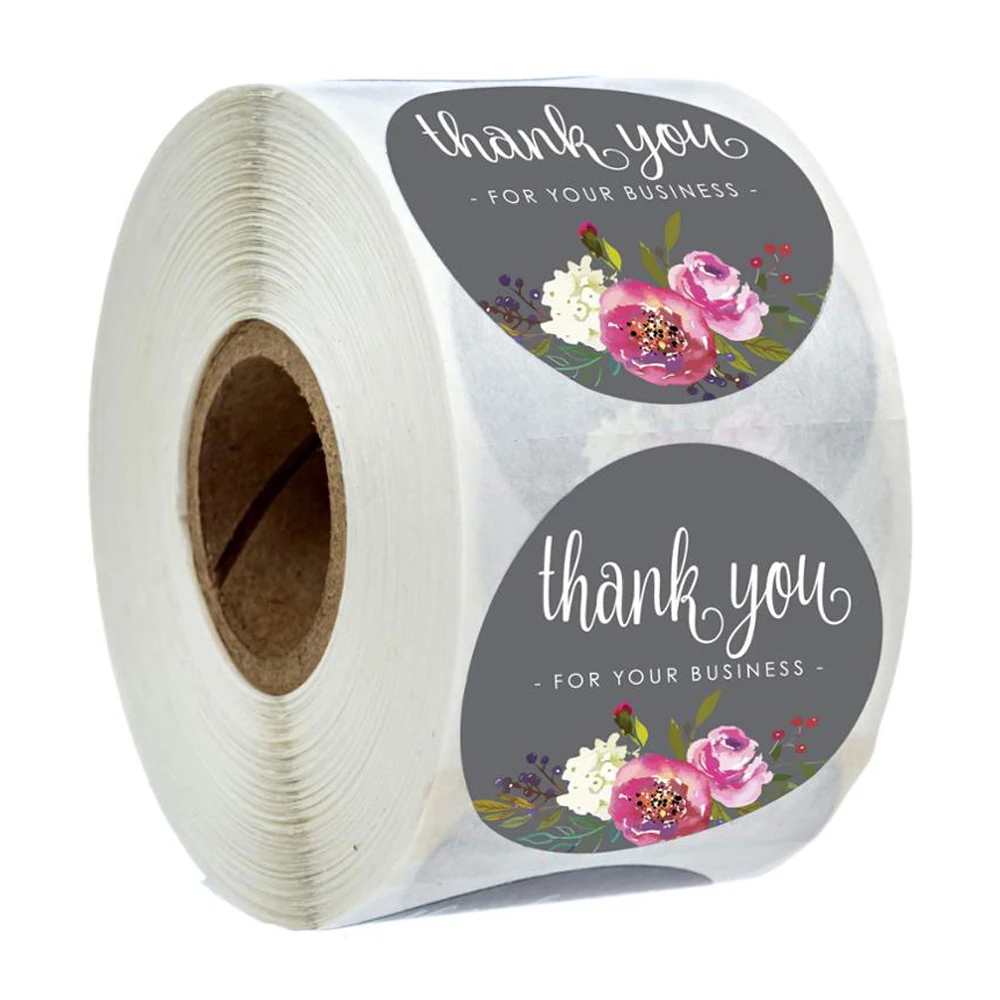 Round Flower Thank You for Your Business Sticker 500 Label Per Roll Wedding Party Baking Decoration Stationery Supplies Sticker
Round Flower Thank You for Your Business Sticker 500 Label Per Roll Wedding Party Baking Decoration Stationery Supplies Sticker