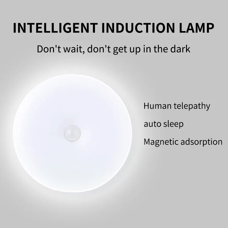 PheiLa LED Human Body Induction Night Light Wireless Magnetic USB Charging Wardrobe Cabinet Corridor Entrance Bedside Lighting
PheiLa LED Human Body Induction Night Light Wireless Magnetic USB Charging Wardrobe Cabinet Corridor Entrance Bedside Lighting
