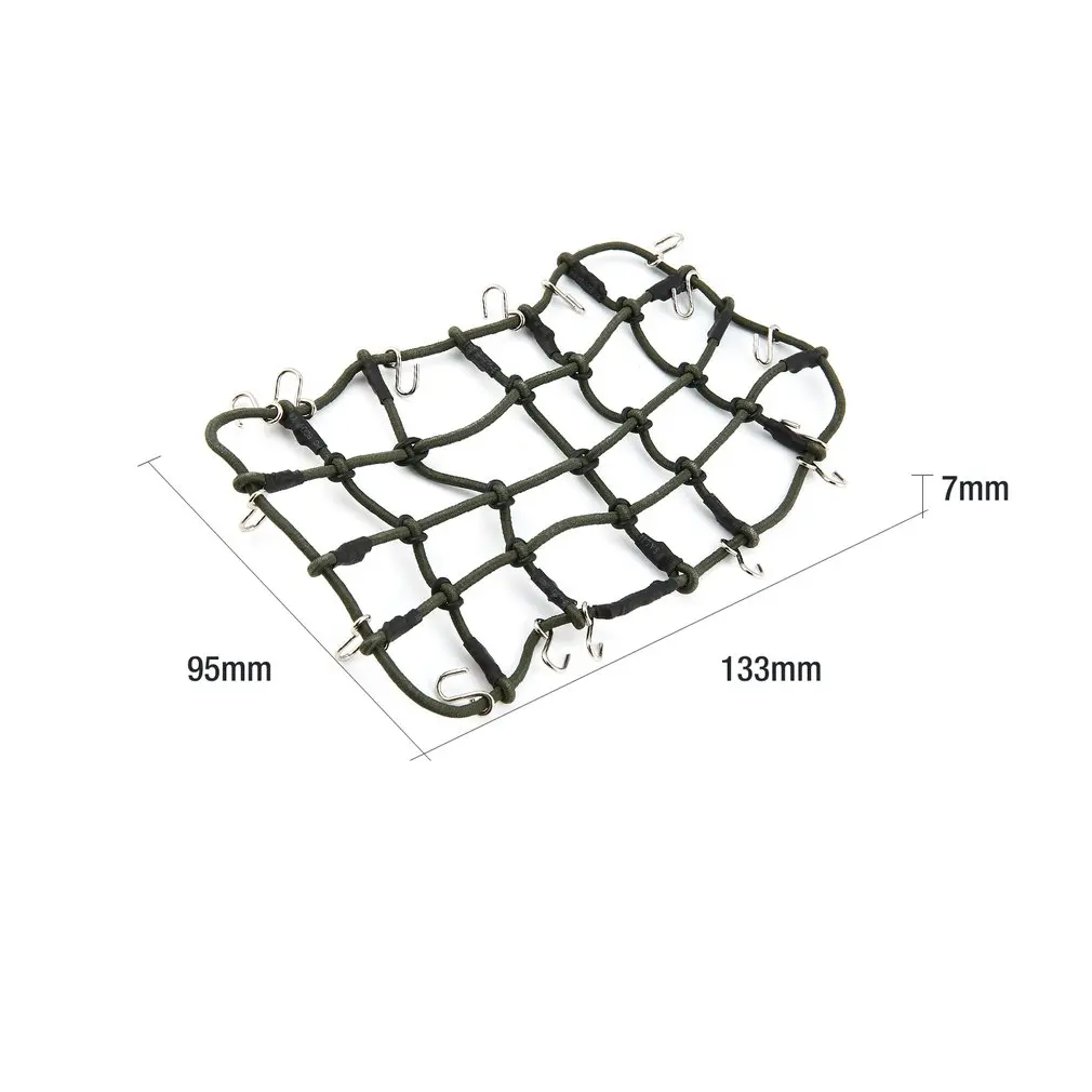 T-Power Roof Rack Luggage Net Carrier Mesh Cover with Hook for 1/10 Crawler RC Car CC01 AXIAL SCX10 RC4WD D90 | Игрушки и хобби