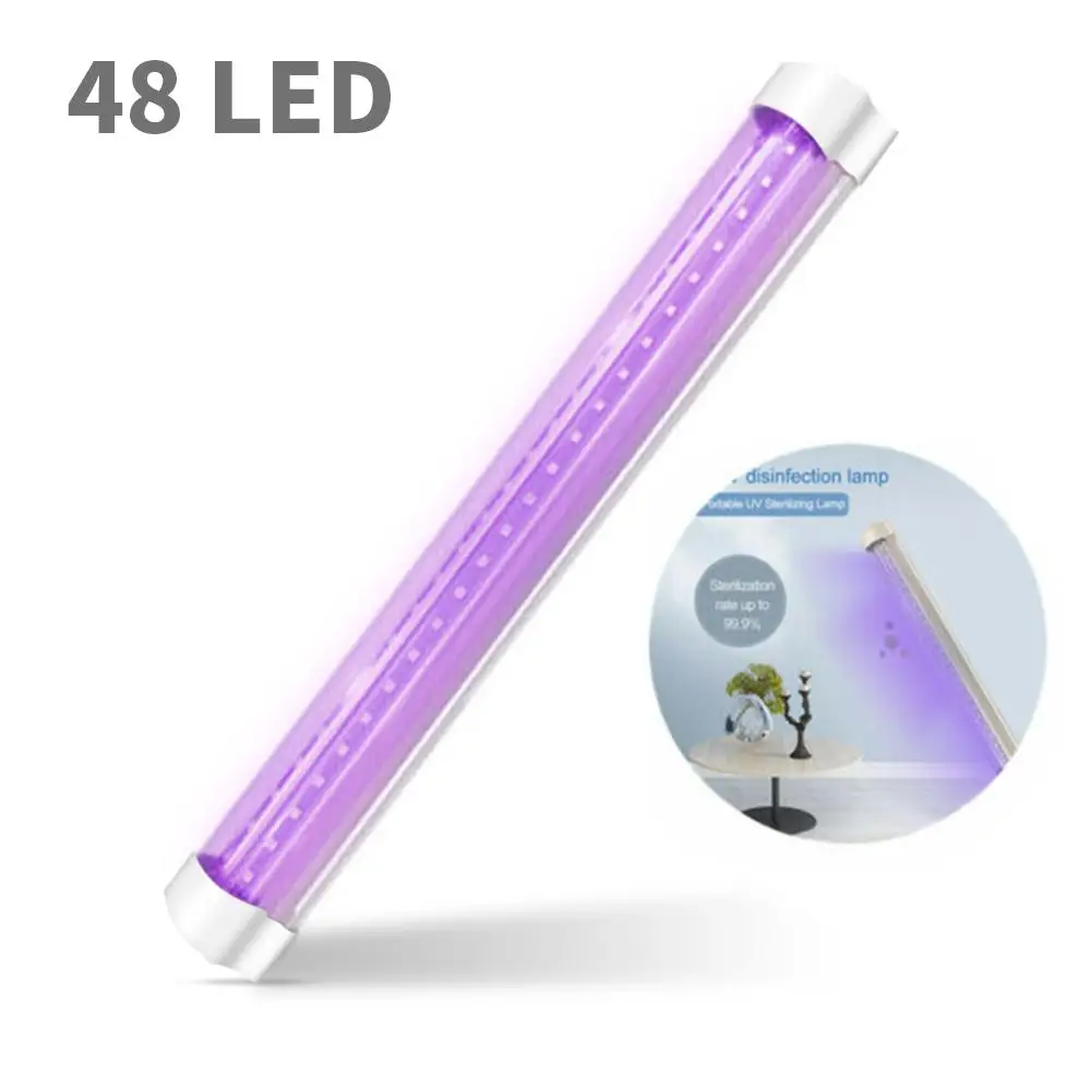 UV Lamp Sterilizer Lamp UV Light Sterilizer Germicidal Lamp Energy Conservation 48led Portable Mask UVC DIY Health Protection
UV Lamp Sterilizer Lamp UV Light Sterilizer Germicidal Lamp Energy Conservation 48led Portable Mask UVC DIY Health Protection
