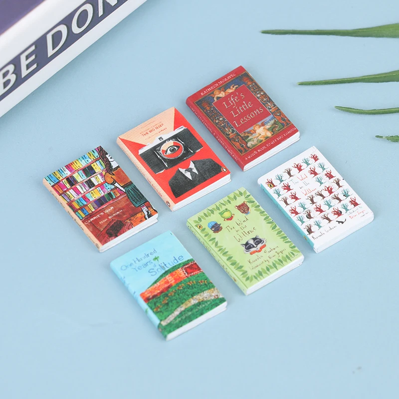 1Pc/6Pc 2.4*1.6cm Vintage Dollhouse Miniature Book Model Notebook Doll House Study Furniture Decor
1Pc/6Pc 2.4*1.6cm Vintage Dollhouse Miniature Book Model Notebook Doll House Study Furniture Decor