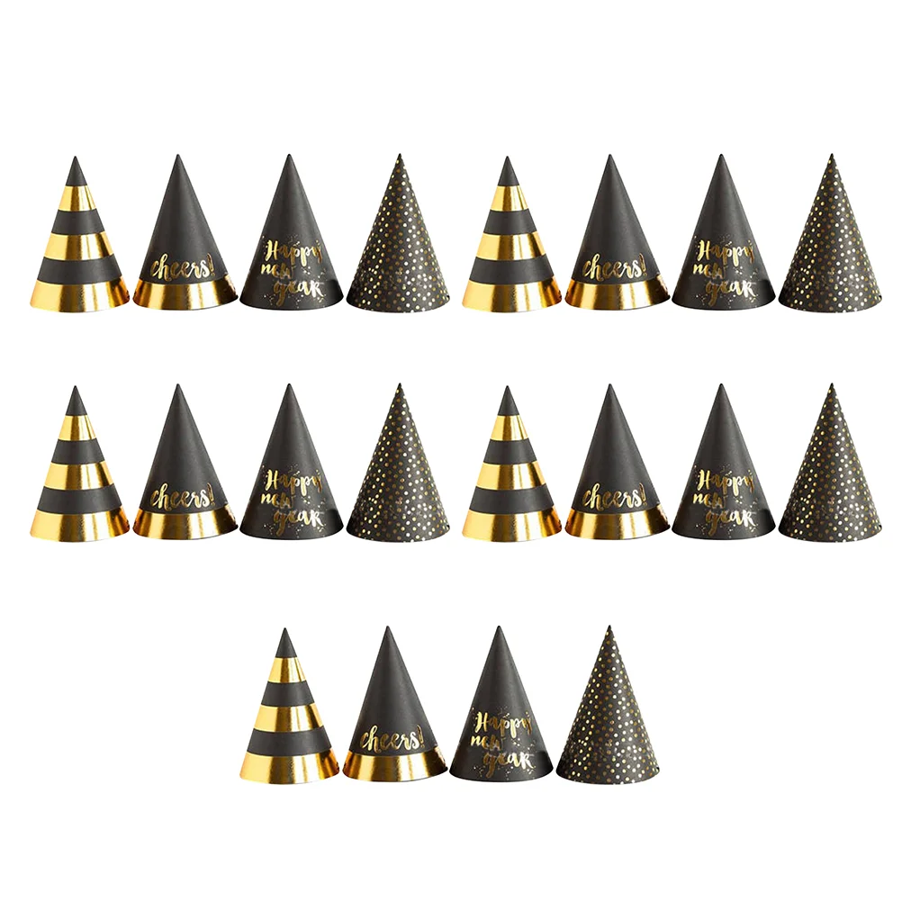 20 pcs Creative New Years Party Hats Cone Hats Decorative Novel Party Supplies Shiny Party Favor for Guest Children (Mixed
20 pcs Creative New Years Party Hats Cone Hats Decorative Novel Party Supplies Shiny Party Favor for Guest Children (Mixed