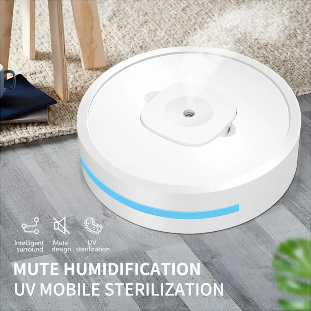 Mobile UV Sterilization Humidifier Automatic Humidifiers Anti-Collision USB Humidifier with 3 Mist Modes Quiet Cool Mist
Mobile UV Sterilization Humidifier Automatic Humidifiers Anti-Collision USB Humidifier with 3 Mist Modes Quiet Cool Mist