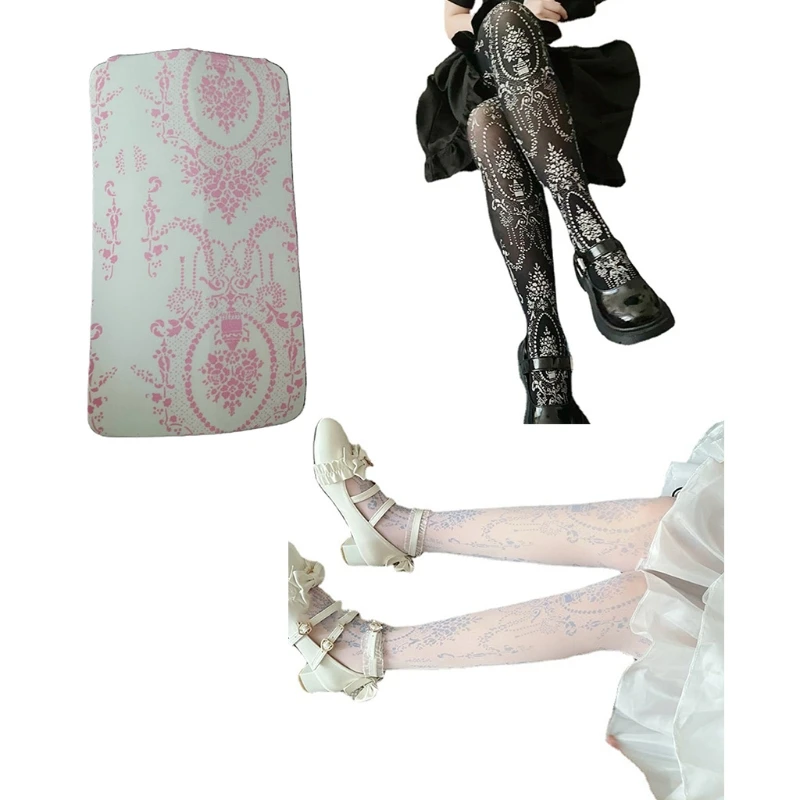 Japanese Royal Women Silky Pantyhose Retro Garden Floral Pattern Jacquard Tattoo Tights Lolita Gothic Cosplay Stockings
Japanese Royal Women Silky Pantyhose Retro Garden Floral Pattern Jacquard Tattoo Tights Lolita Gothic Cosplay Stockings