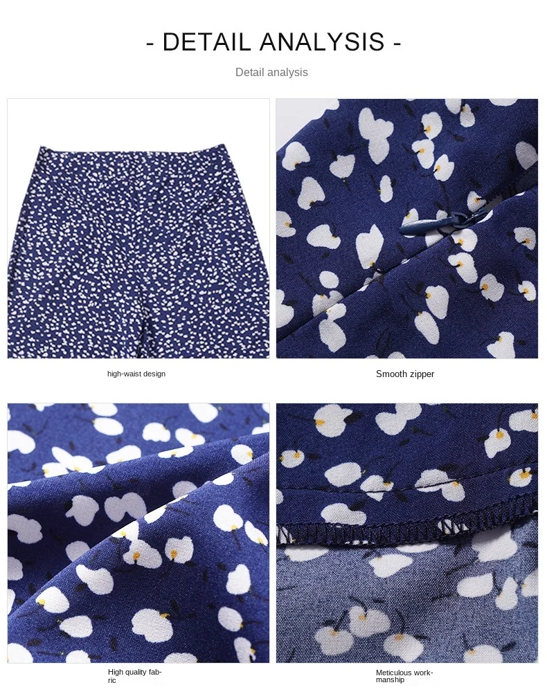 Navy Blue Wide Leg Pants Plus Size 4XL Women Summer Fashion Dot Loose Casual Office Wear High Waist Capris Boho Trousers 2021
Navy Blue Wide Leg Pants Plus Size 4XL Women Summer Fashion Dot Loose Casual Office Wear High Waist Capris Boho Trousers 2021