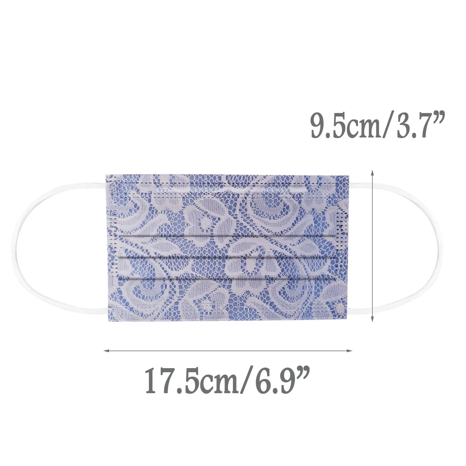 Fast Delivery 50PC Adult Lace Printed Three Layer Disposable Mask Breathable Mask Mascarilla Mondmasker Mascara No Decoration
Fast Delivery 50PC Adult Lace Printed Three Layer Disposable Mask Breathable Mask Mascarilla Mondmasker Mascara No Decoration