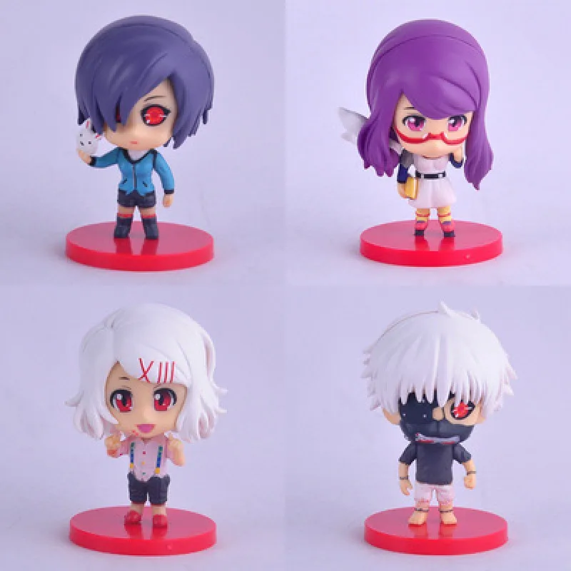 Tokyo Ghoul Touka Kirishima Kamishiro Rize JUZO SUZUYA Action Figures Model Toys Movie & TV Ornaments
Tokyo Ghoul Touka Kirishima Kamishiro Rize JUZO SUZUYA Action Figures Model Toys Movie & TV Ornaments