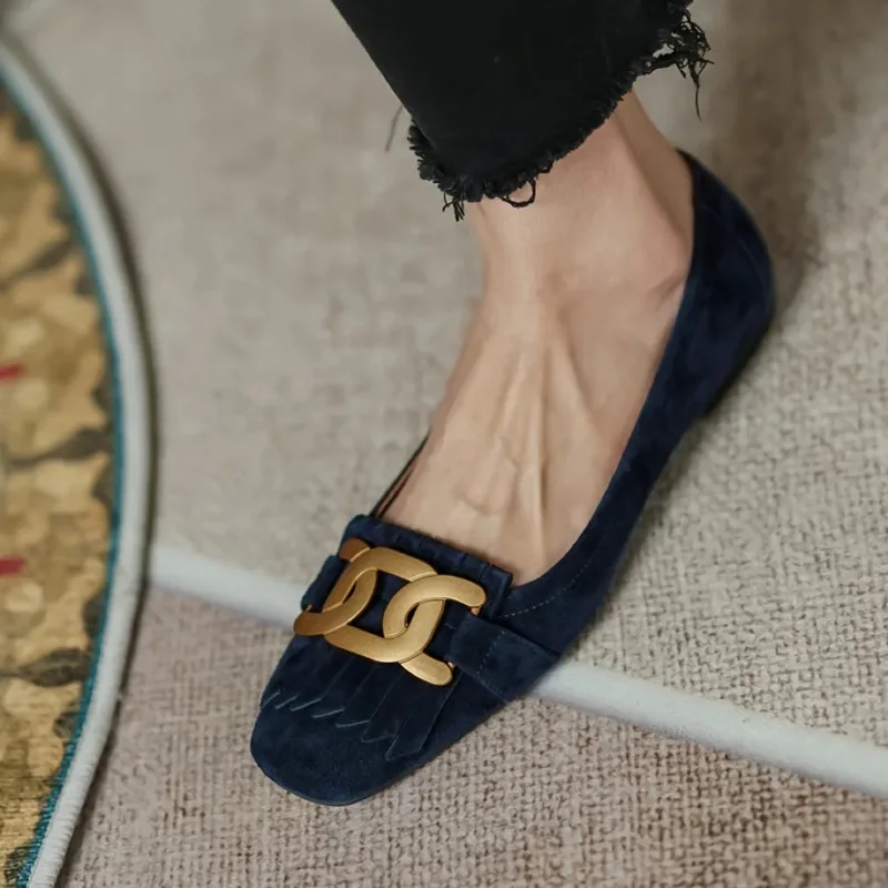 2021 Spring Leisure Retro Small Single-Layer Shoes Women's Shallow Mouth Loafers Square Toe Flats
2021 Spring Leisure Retro Small Single-Layer Shoes Women's Shallow Mouth Loafers Square Toe Flats