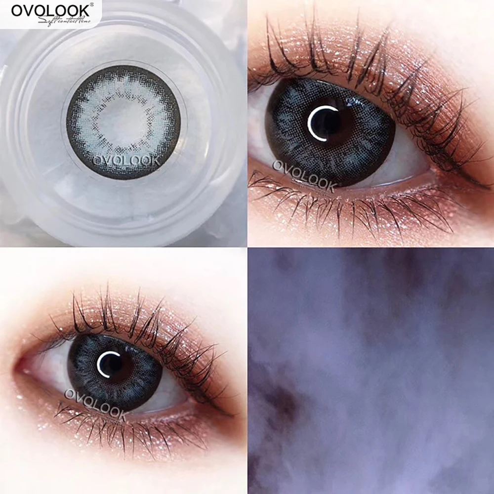 OVOLOOK 2pcs/pair Color Contact Lenses for Eyes Colored Eye Lenses Cosmetic Soft Contacts Lens Beauty Eye Contacts(DIA:14.5mm)
OVOLOOK 2pcs/pair Color Contact Lenses for Eyes Colored Eye Lenses Cosmetic Soft Contacts Lens Beauty Eye Contacts(DIA:14.5mm)