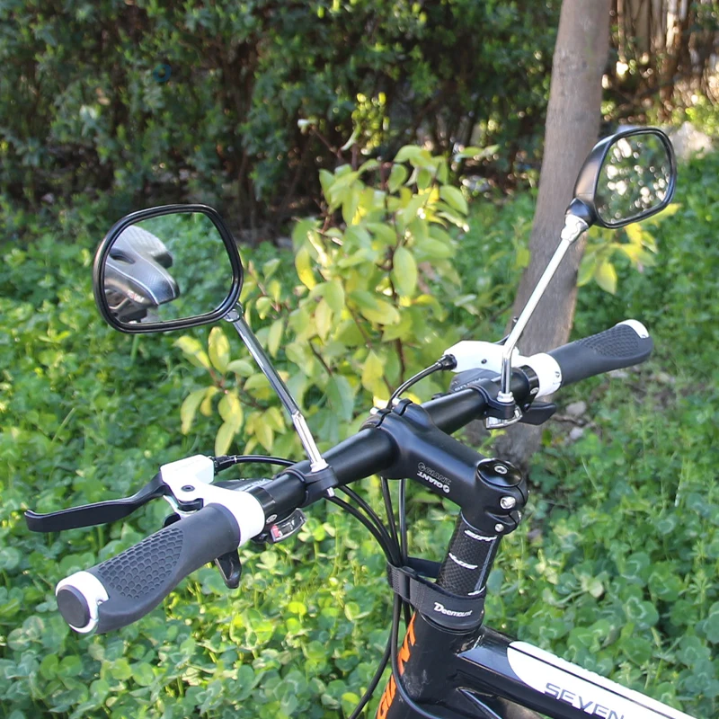 A Pair Bicycle Glass Mirror Rear View Mirrors Wide Range Back Sight Reflector Angle Adjustable Glass Mirrors Bike Mirror
A Pair Bicycle Glass Mirror Rear View Mirrors Wide Range Back Sight Reflector Angle Adjustable Glass Mirrors Bike Mirror
