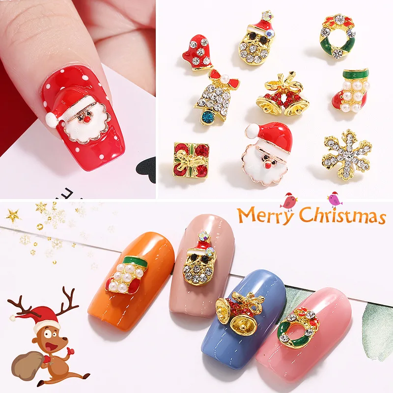 2022 New Nail Art Alloy Christmas Jewelry Nail Drill Christmas Old Man Christmas Tree Snowflake Series Alloy Wholesale 10pc/set
2022 New Nail Art Alloy Christmas Jewelry Nail Drill Christmas Old Man Christmas Tree Snowflake Series Alloy Wholesale 10pc/set