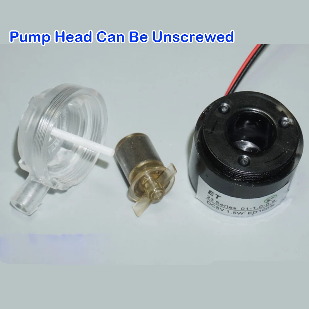 Mini Brushless Water Pump DC 3.5V-5V Submersible Centrifugal Small Water Pump Silent Fish Tank Water Circulation Impeller Pump
Mini Brushless Water Pump DC 3.5V-5V Submersible Centrifugal Small Water Pump Silent Fish Tank Water Circulation Impeller Pump