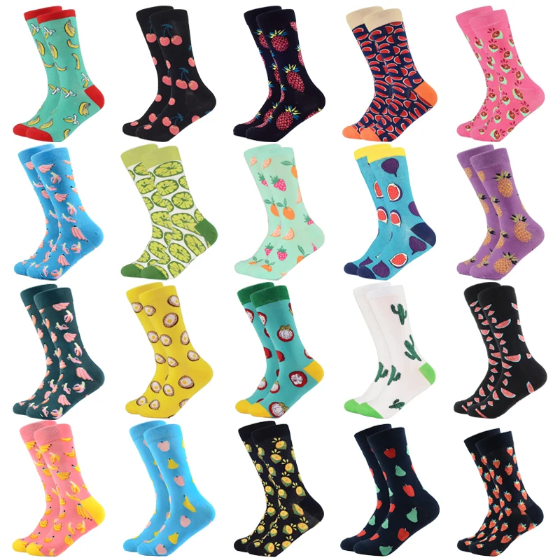 Hot Sales Funny Socks Women Casual Cartoon Fruit Banana Avocado Lemon Egg Pineapple Happy Strawberry Harajuku Skateboard Socks 
Hot Sales Funny Socks Women Casual Cartoon Fruit Banana Avocado Lemon Egg Pineapple Happy Strawberry Harajuku Skateboard Socks