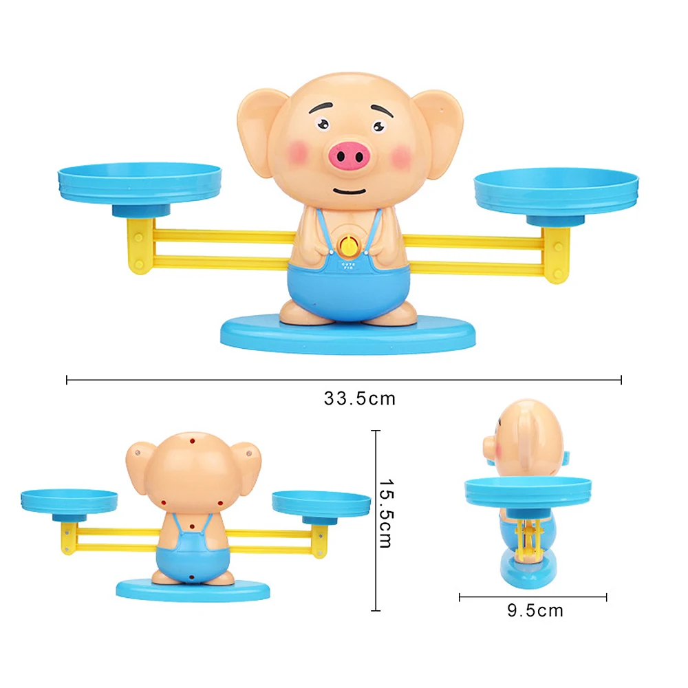 Math Match Game Board Toys Monkey Cat Match Balancing Scale Number Balance Game Kids Educational Toy to Learn add and subtract
Math Match Game Board Toys Monkey Cat Match Balancing Scale Number Balance Game Kids Educational Toy to Learn add and subtract