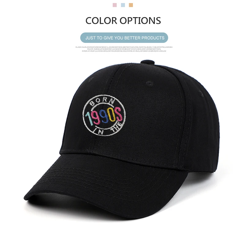 Embroidery Baseball cap Born in the 1990s dad hat Men & Women Casual Adjustable Outdoor Trucker Snapback Hats Dropshipping
Embroidery Baseball cap Born in the 1990s dad hat Men & Women Casual Adjustable Outdoor Trucker Snapback Hats Dropshipping