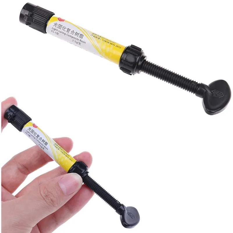 1PCS Universal Dental Syringe Universal Composite Light Curing Resin Shade Wholesale
1PCS Universal Dental Syringe Universal Composite Light Curing Resin Shade Wholesale