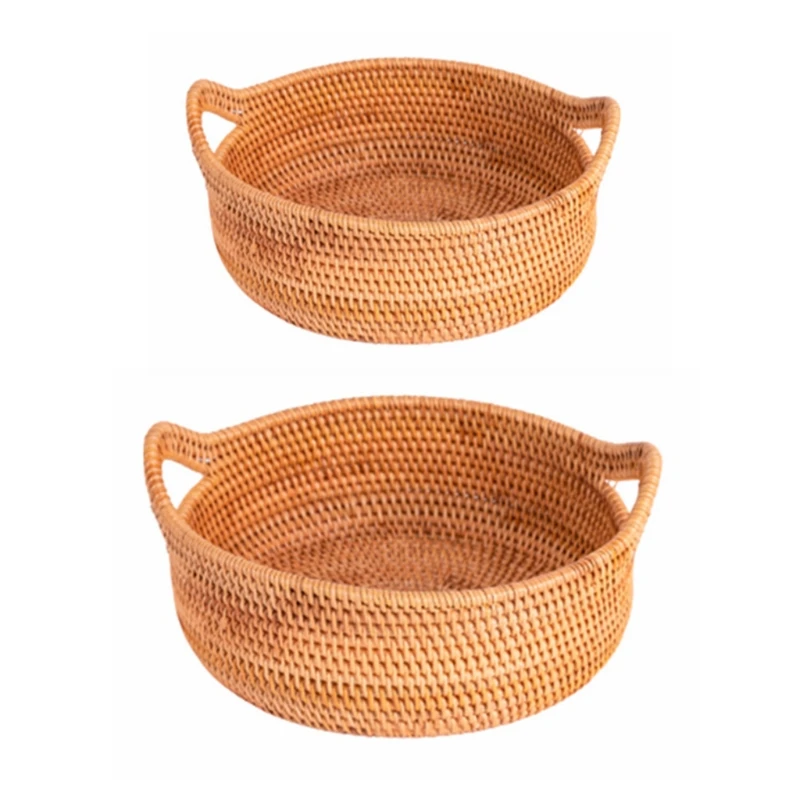 Wicker Rattan Woven Fruit Basket for Bread Vegetable Bowl Food Snacks Storage Kitchen Counter Desk Serving Tray
Wicker Rattan Woven Fruit Basket for Bread Vegetable Bowl Food Snacks Storage Kitchen Counter Desk Serving Tray