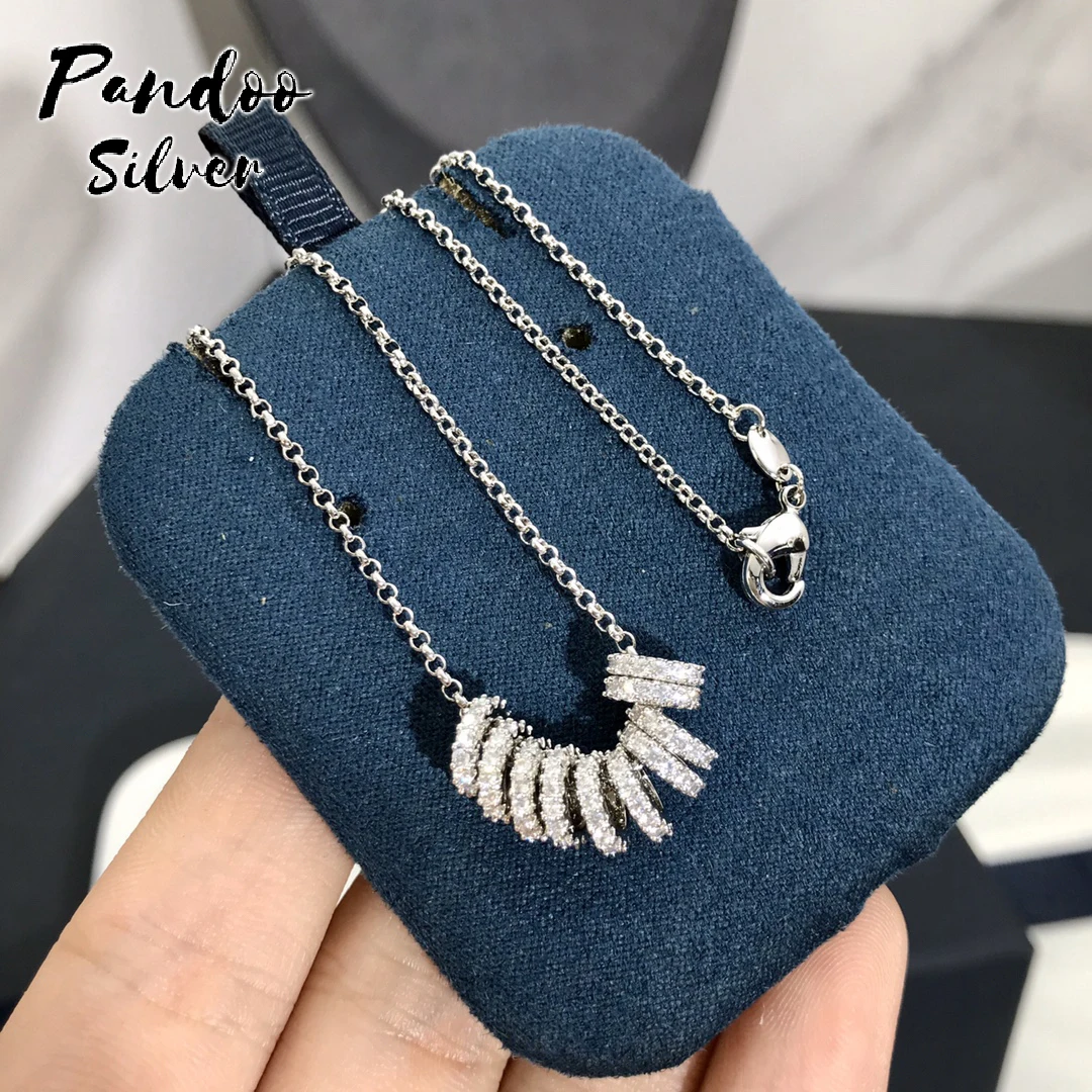 Fashion Sterling Silver Original Jewelry,Adjustable Multi Loop Pendant For Women Jewelry Gift With Logo
Fashion Sterling Silver Original Jewelry,Adjustable Multi Loop Pendant For Women Jewelry Gift With Logo