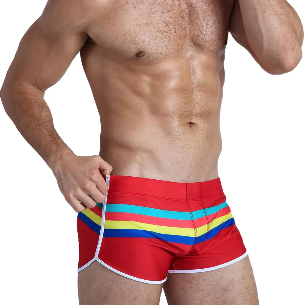 

Men 's Swim Trunks Quick Dry Swimwear Surf Board Shorts with Mesh Lining Bathing Suits Bikini Underwear Beach Briefs Boxer