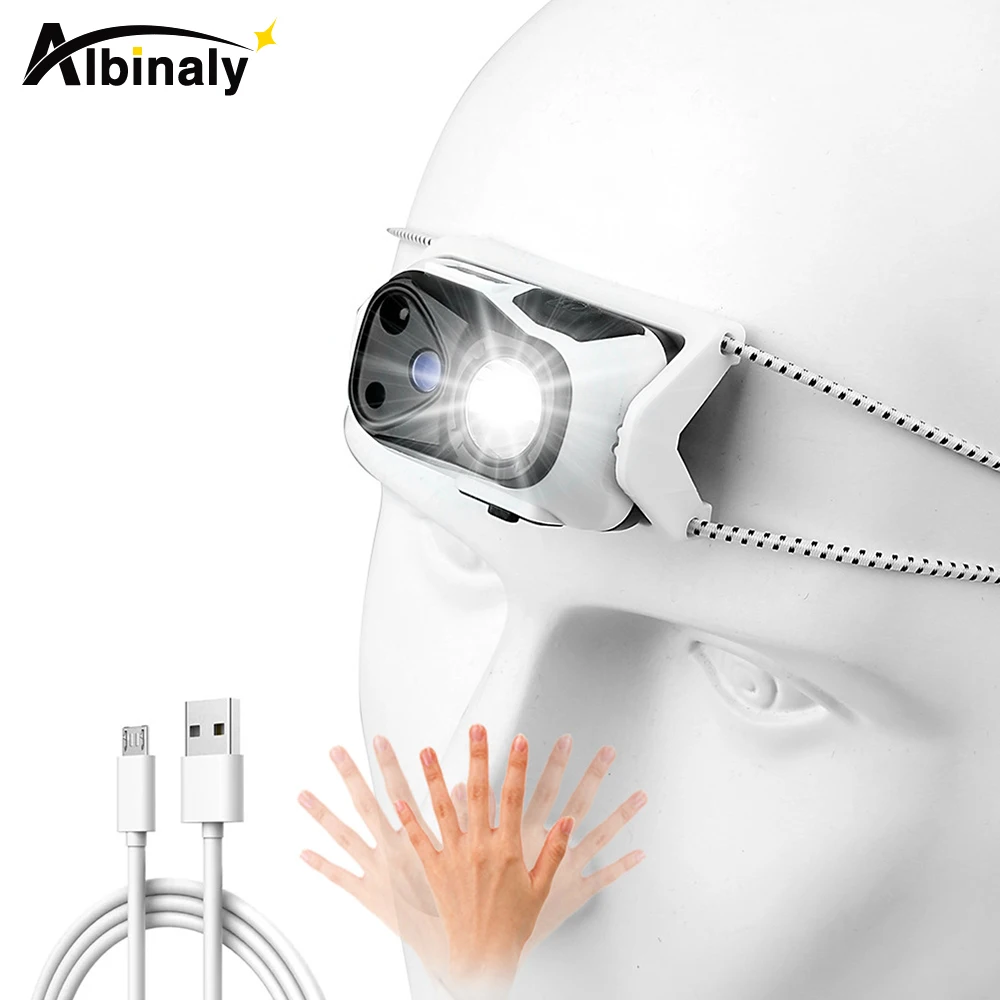 IR Sensor LED Headlamp Portable Mini XPG Headlight USB Rechargeable Head Torch Waterproof Fishing Lantern With Power Display
IR Sensor LED Headlamp Portable Mini XPG Headlight USB Rechargeable Head Torch Waterproof Fishing Lantern With Power Display