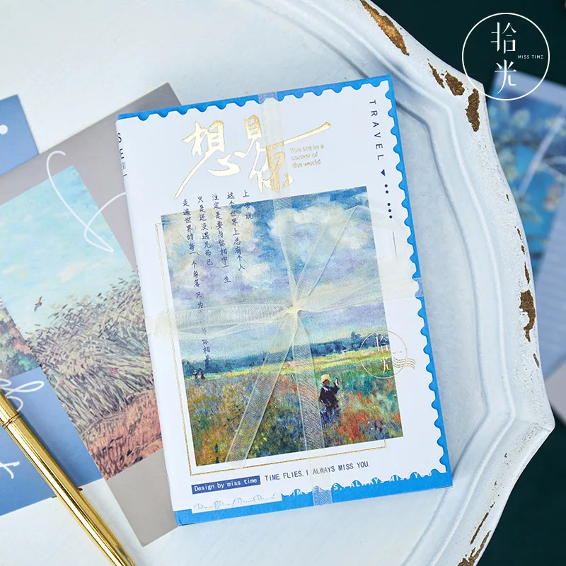 30 Pcs/Set Beautiful Scenery Oil Painting Postcard DIY Hand Painted Greeting Wish Cards Message Card Xmas Gift
30 Pcs/Set Beautiful Scenery Oil Painting Postcard DIY Hand Painted Greeting Wish Cards Message Card Xmas Gift