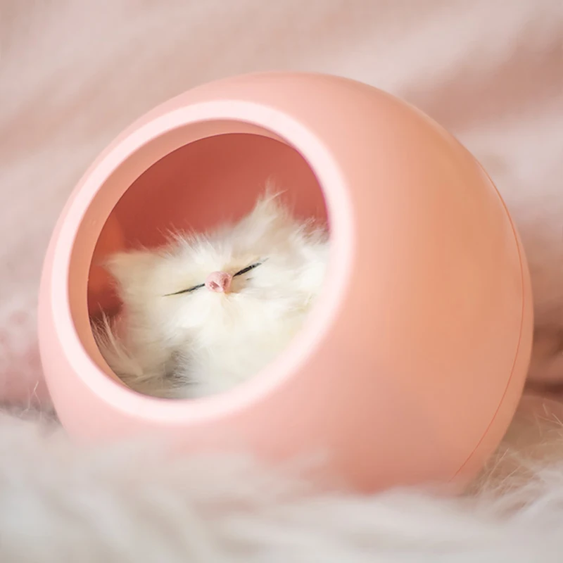 Small Night Light Creative Cute Little Cute Cat Pet House Small Night Light Usb Charging Touch Atmosphere Light Silicone
Small Night Light Creative Cute Little Cute Cat Pet House Small Night Light Usb Charging Touch Atmosphere Light Silicone