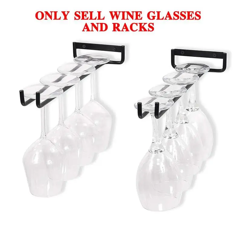 Kitchen Restaurant Wall-Mounted Wine Glass Storage Metal Holder Rack of 2/4 Pack Kitchen Organizers Cup Shelf Home Decor
Kitchen Restaurant Wall-Mounted Wine Glass Storage Metal Holder Rack of 2/4 Pack Kitchen Organizers Cup Shelf Home Decor