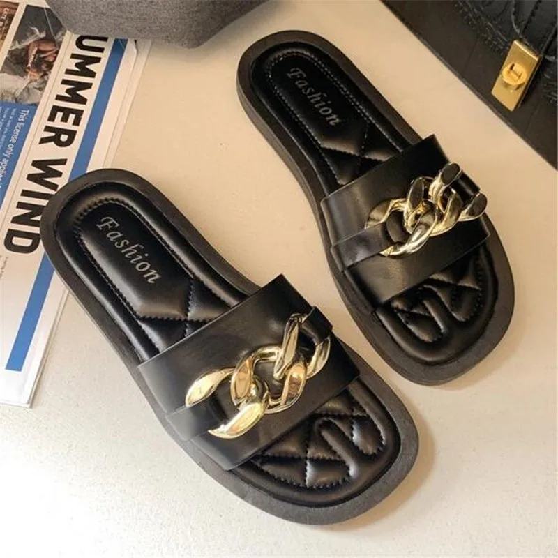 Large size thick-soled women's slippers summer new bottom women's sandals women casual platform womens shoes slides beach shoes
Large size thick-soled women's slippers summer new bottom women's sandals women casual platform womens shoes slides beach shoes
